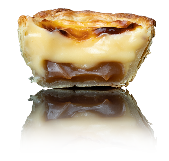 pastel de nata caramelo salgado salted caramel pastel de nata eggtart Portuguese Custard Tart