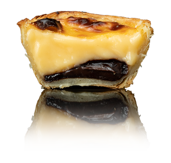 pastel de nata chocolate Nata Pura eggtart Portuguese Custard Tart